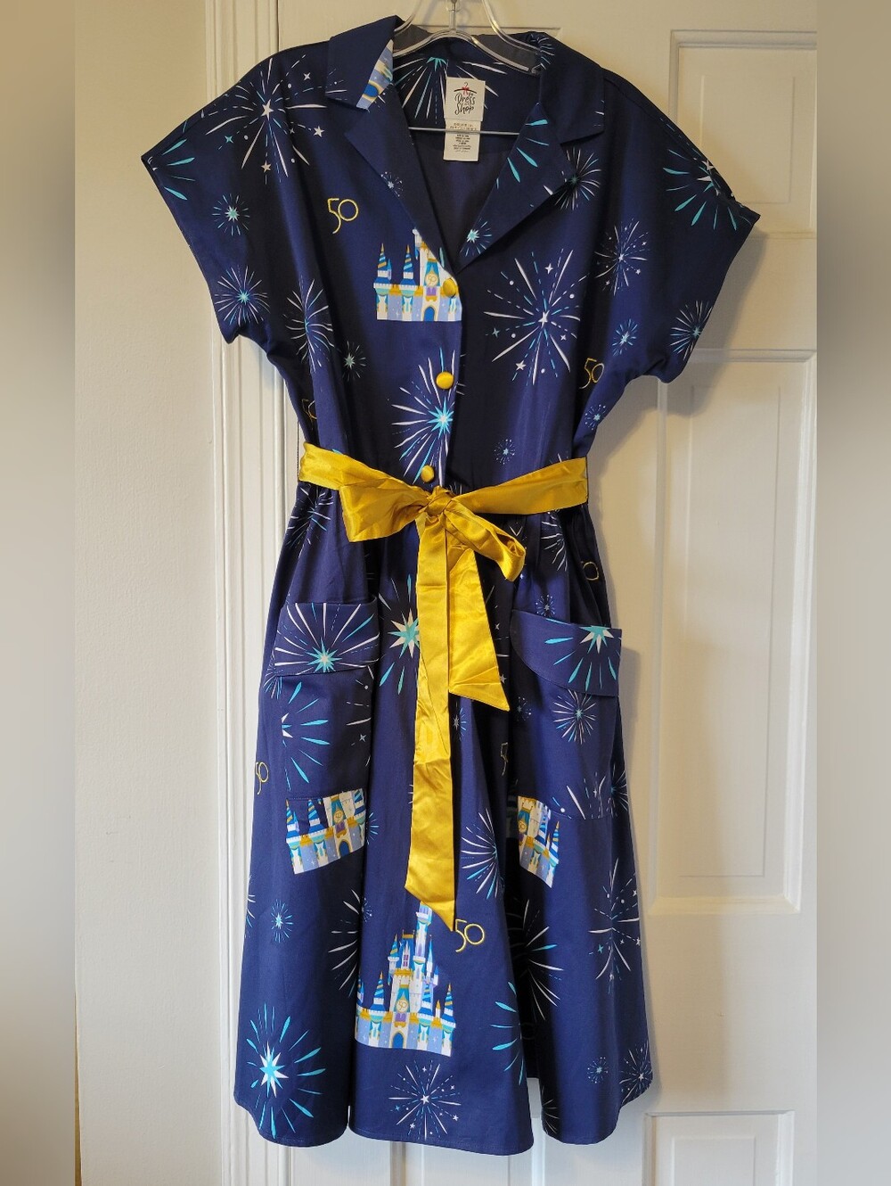 Official Disney Dress Shop Magic Kingdon 50th Anniversary Dress